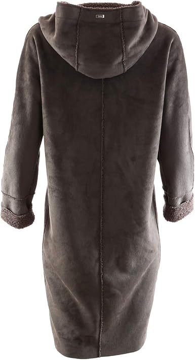 Herno Luxury Fashion Women's Faux Shearling Hooded Coat GC0250D 12273